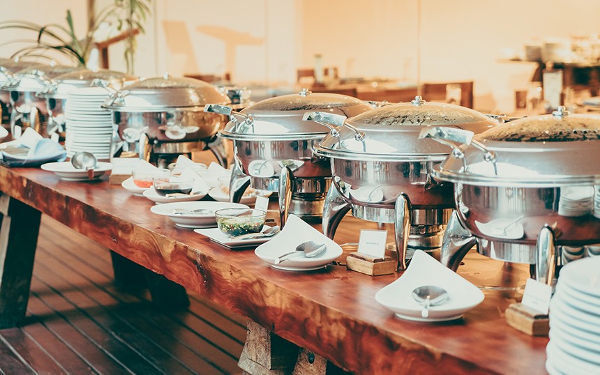 Mittagessen Buffet