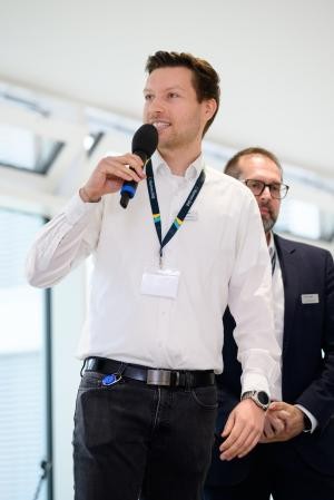 Ein herzliches Willkommen sprach auch Kundenmanager Ansgar Parzich aus Ein herzliches Willkommen sprach auch Kundenmanager Ansgar Parzich aus