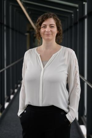 Maya Elisabeth Schütz, Nachhaltigkeitsmanagerin der Komm.ONE Maya Elisabeth Schütz, Nachhaltigkeitsmanagerin der Komm.ONE