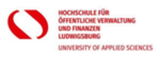 Logo der Hochschule für öffentliche Verwaltung und Finanzen Ludwigsburg